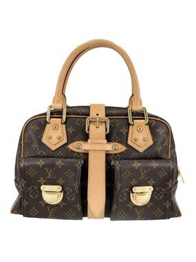 Louis Vuitton Handbag Shoulder Manhattan GM Brown